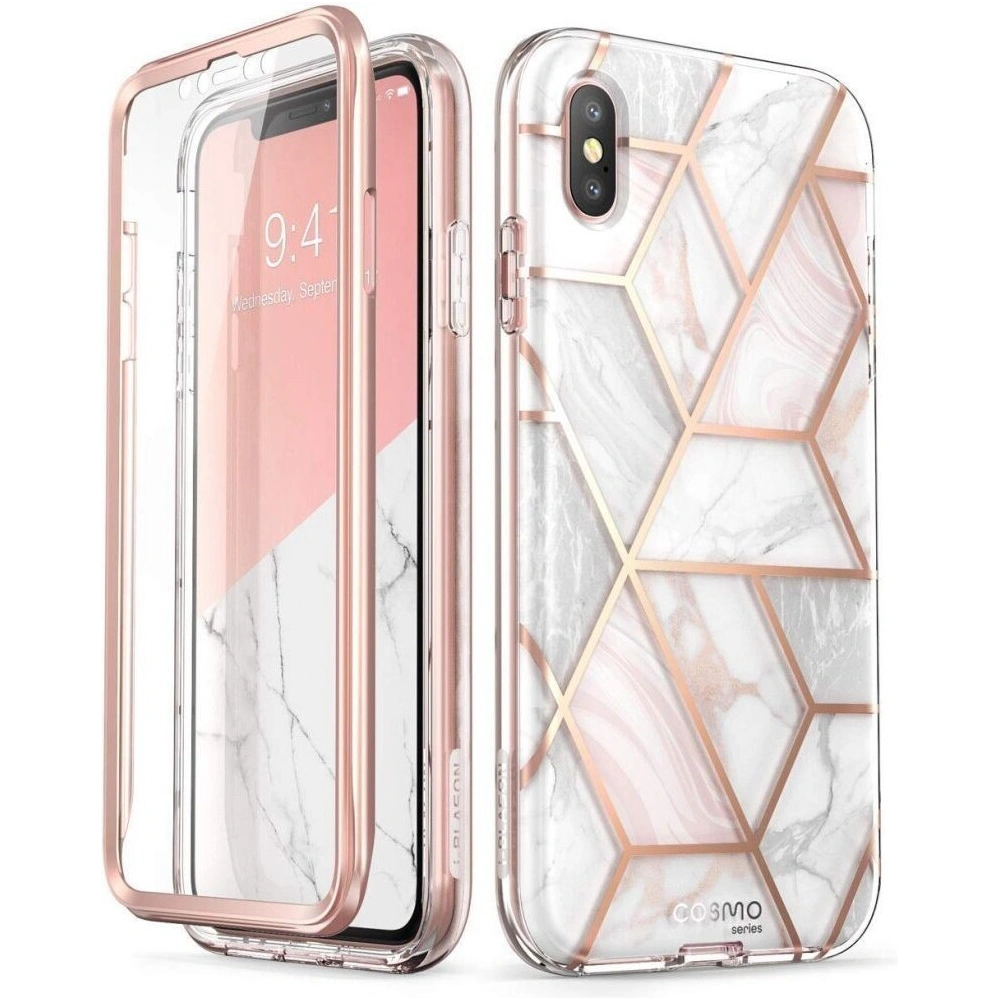 Hurtownia GSM - Etui Supcase Cosmo Apple iPhone XS/X Mramor - SPC023MRB - {ean13} - Hurt