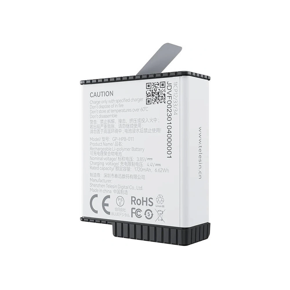 Hurtownia GSM - TELESIN akku GoPro Hero 11/Hero 10/Hero 9 (GP-HPB-011) - TLS122 - {ean13} - Hurt