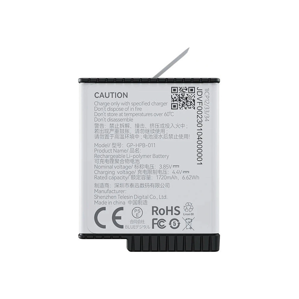 Hurtownia GSM - TELESIN akku GoPro Hero 11/Hero 10/Hero 9 (GP-HPB-011) - TLS122 - {ean13} - Hurt