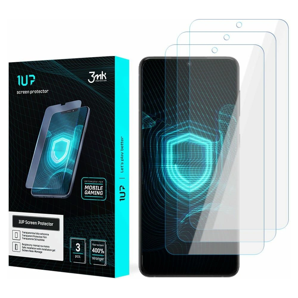 Hurtownia GSM - Fólie na ochranu pro hráče 3MK 1UP Xiaomi Redmi 12 [3 PACK] - 3MK5033 - {ean13} - Hurt