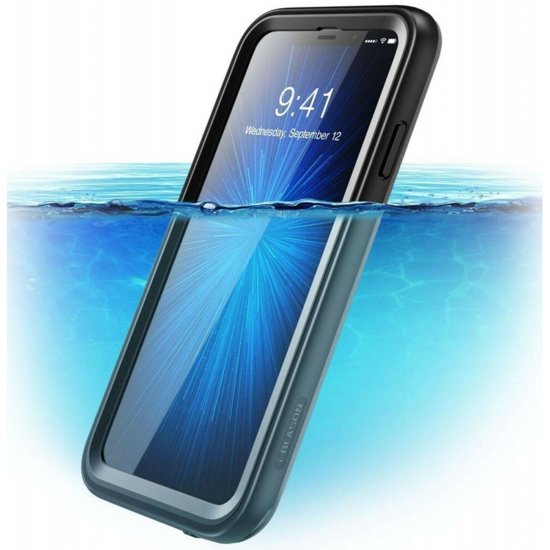 Supcase Distributor - 843439106178 - SPC025FROBLK - Waterproof Case Supcase IBLSN Aegis IP68 Apple iPhone XS Max Frost/Black - B2B homescreen
