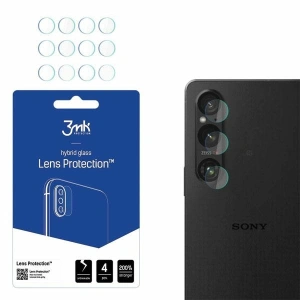 Hurtownia GSM - Szkło hybrydowe na obiektyw aparatu 3MK Lens Protect Sony Xperia 1 V [4 PACK] - 3MK5048 - {ean13} - Hurt