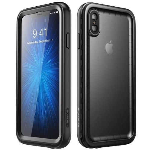Etui wodoszczelne Supcase IBLSN Aegis IP68 Apple iPhone XS Max Frost/Black