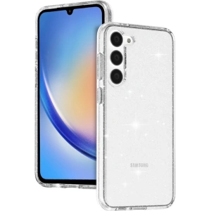 Hurtownia GSM - Etui Crong Glitter Case Samsung Galaxy A34 5G (áttetsző) - CRG607 - {ean13} - Hurt