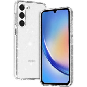 Hurtownia GSM - Etui Crong Glitter Case Samsung Galaxy A34 5G (áttetsző) - CRG607 - {ean13} - Hurt