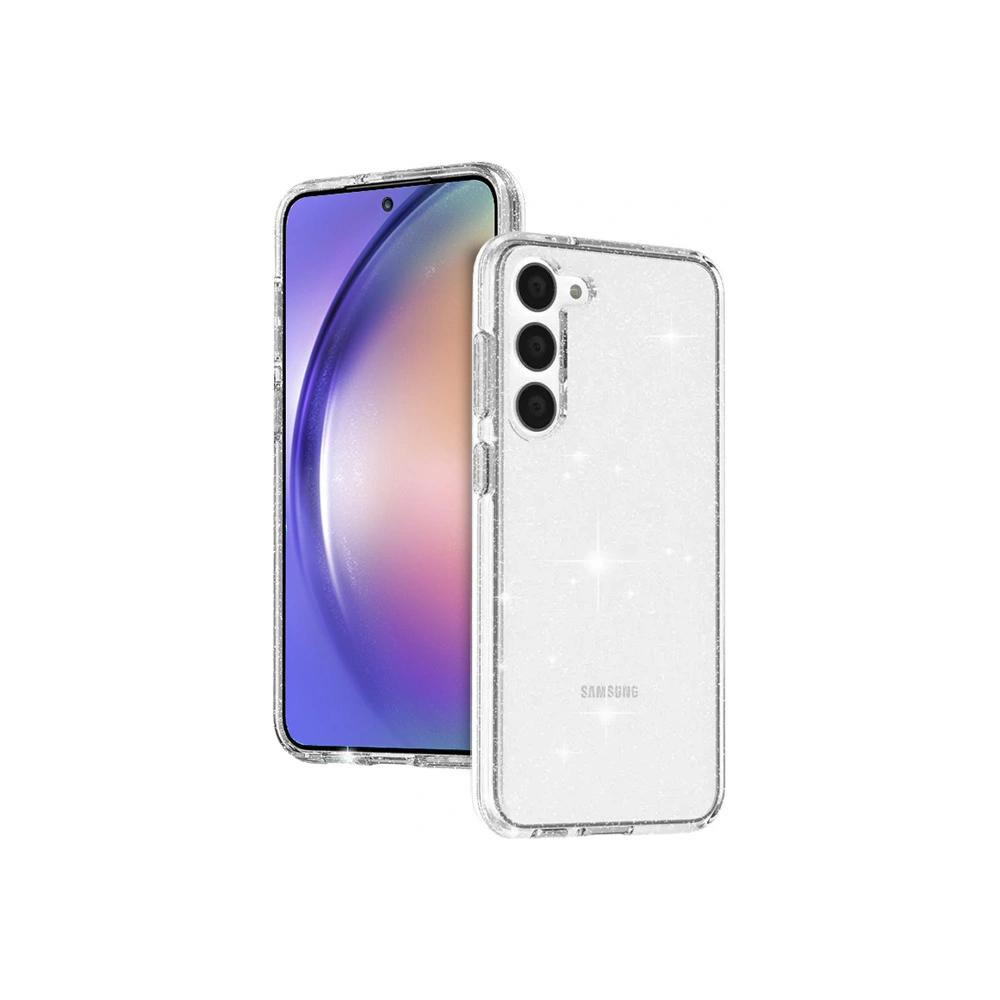 Hurtownia GSM - Etui Crong Glitter Case Samsung Galaxy A54 5G (átlátszó) - CRG608 - {ean13} - Hurt