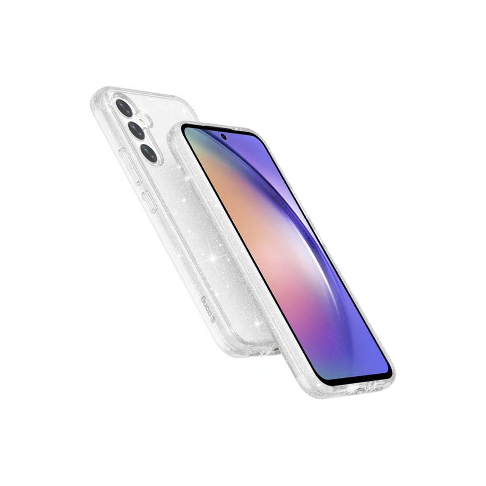 Hurtownia GSM - Etui Crong Glitter Case Samsung Galaxy A54 5G (átlátszó) - CRG608 - {ean13} - Hurt