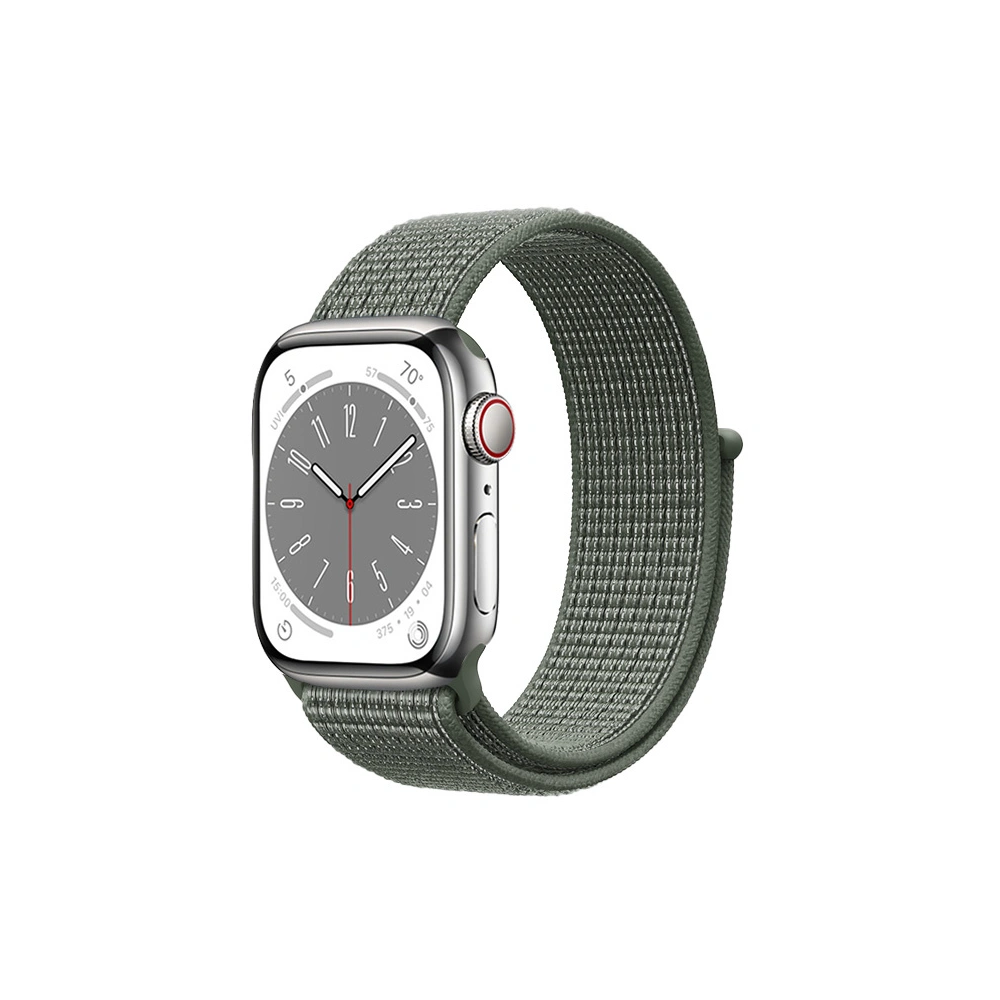 Hurtownia GSM - Pasek Crong Nylon Apple Watch 4/5/6/7/SE/8/9/Ultra 44/45/49mm (Vojenská zelená) - CRG610 - {ean13} - Hurt