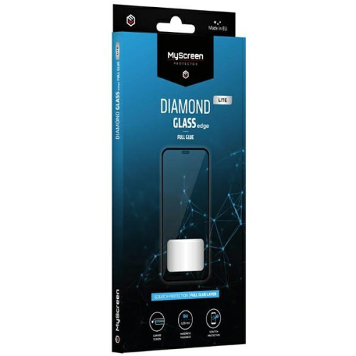 MyScreenProtector Distributor - 5904433224307 - MSRN389 - MyScreen Diamond Glass Edge Lite FG Huawei Enjoy 60X black Full Glue - B2B homescreen