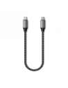 Hurtownia GSM - Cabluri Satechi USB-C/USB-C 100W 25cm (space gray) - STH58 - {ean13} - Hurt