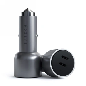 Hurtownia GSM - Autós töltő Satechi Dual 40W 2x USB-C PD (fekete) - STH59 - {ean13} - Hurt
