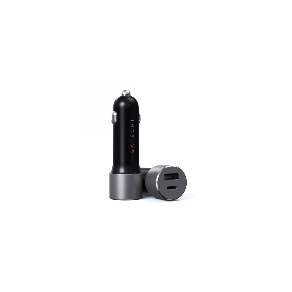 Hurtownia GSM - Autós töltő Satechi 72W USB-C 60W PD, USB-A (űr szürke) - STH60 - {ean13} - Hurt