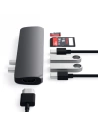 Hurtownia GSM - Adapter HUB Satechi Pro Hub Adapter mit dualem USB-C für MacBook (2x USB-C, 2x USB-A, 4K HDMI, micro/SD-Kartenleser) (space gray) - STH65 - {ean13} - Hurt