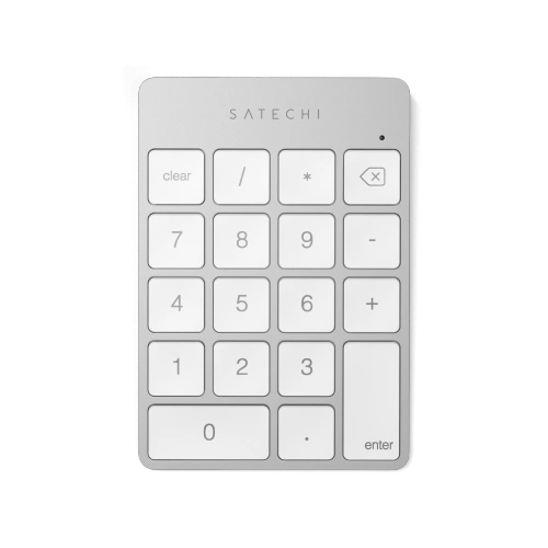 Bezprzewodowa klawiatura numeryczna Satechi Slim Wireless Keypad Aluminium Bluetooth (silver)