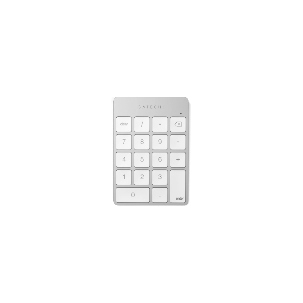 Hurtownia GSM - Bezdrátová numerická klávesnice Satechi Slim Wireless Keypad Aluminium Bluetooth (stříbrná) - STH66 - {ean13} - Hurt