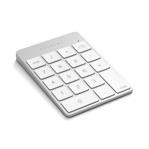 Bezprzewodowa klawiatura numeryczna Satechi Slim Wireless Keypad Aluminium Bluetooth (silver)
