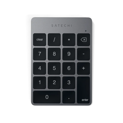 Bezprzewodowa klawiatura numeryczna Satechi Slim Wireless Keypad Aluminium Bluetooth (space gray)