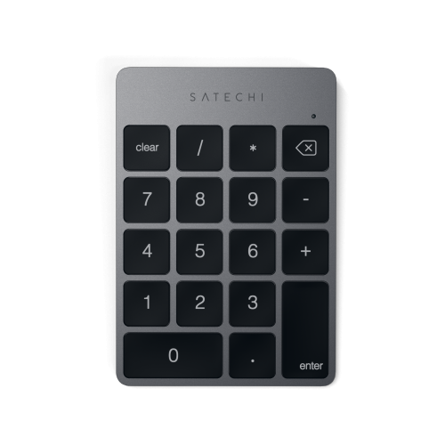 Satechi Distributor - 879961006396 - STH67 - Satechi Slim Wireless Keypad Aluminium Bluetooth (space gray) - B2B homescreen