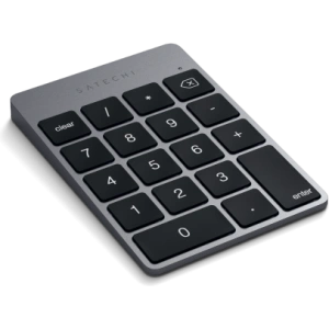 Hurtownia GSM - Kabellose Zifferntastatur Satechi Slim Wireless Keypad Aluminium Bluetooth (space gray) - STH67 - {ean13} - Hurt