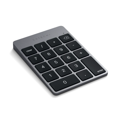 Bezprzewodowa klawiatura numeryczna Satechi Slim Wireless Keypad Aluminium Bluetooth (space gray)