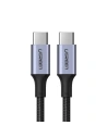 Cablu UGREEN US316 USB-C/USB-C 100W PD QC FCP 5A 3m gri
