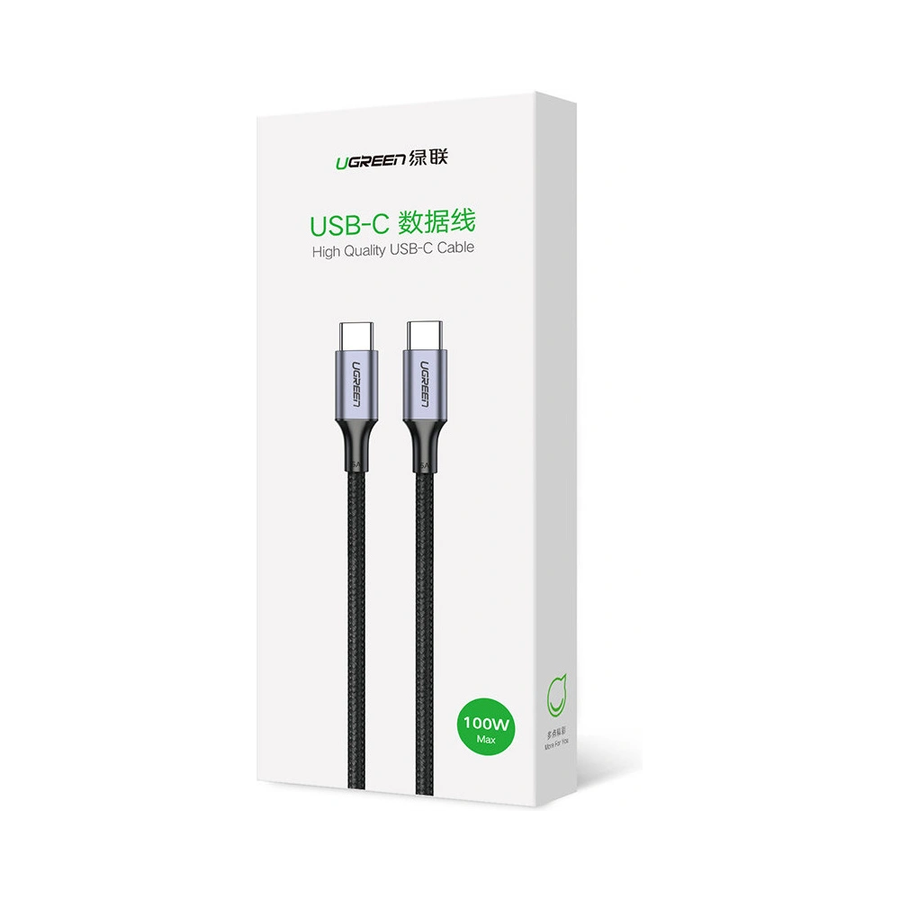 Hurtownia GSM - Cablu UGREEN US316 USB-C/USB-C 100W PD QC FCP 5A 3m gri - UGR1661 - {ean13} - Hurt