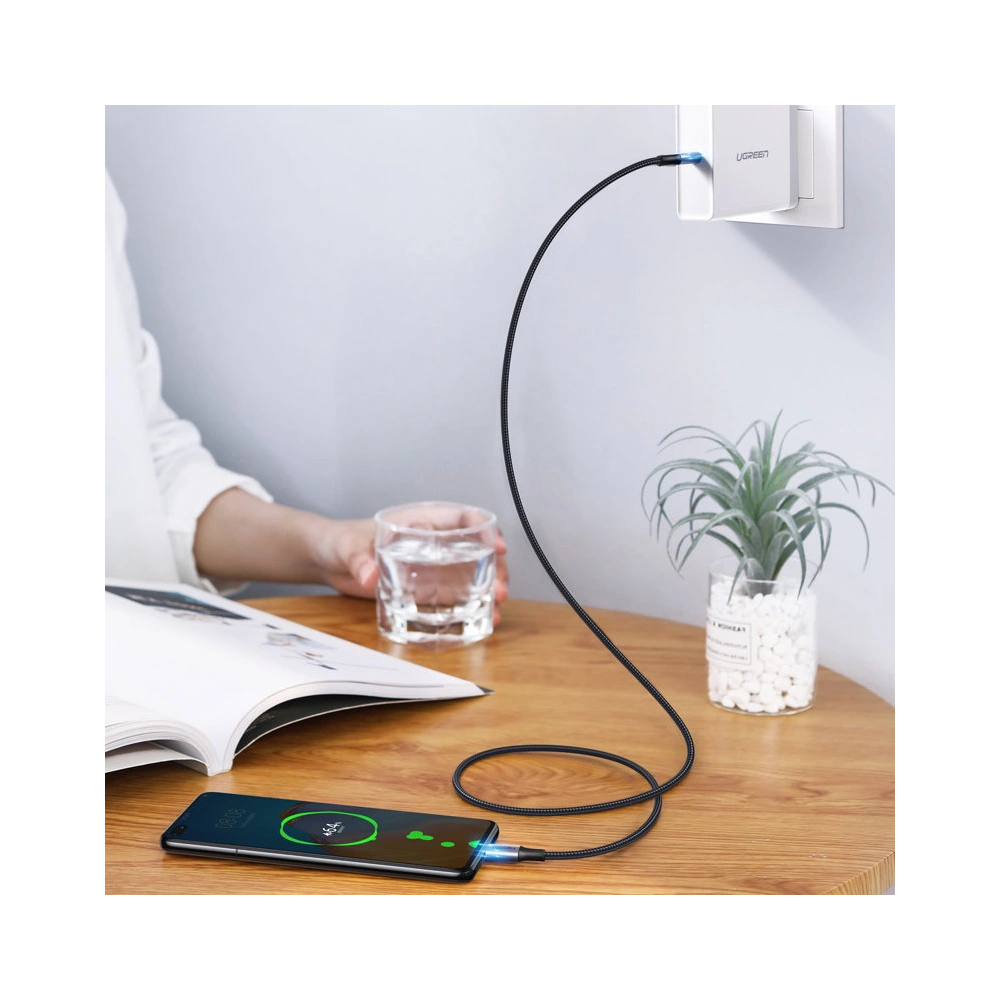 Hurtownia GSM - Cablu UGREEN US316 USB-C/USB-C 100W PD QC FCP 5A 3m gri - UGR1661 - {ean13} - Hurt