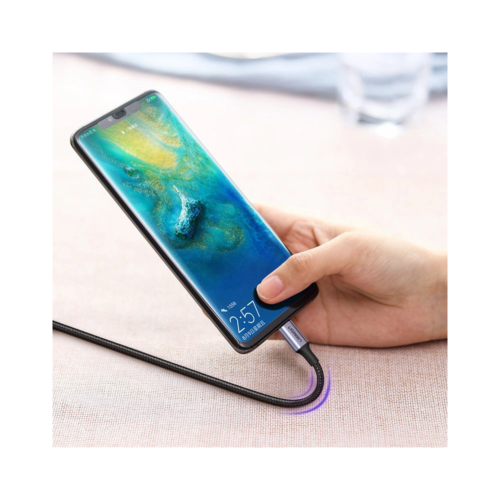 Hurtownia GSM - Cablu UGREEN US316 USB-C/USB-C 100W PD QC FCP 5A 3m gri - UGR1661 - {ean13} - Hurt