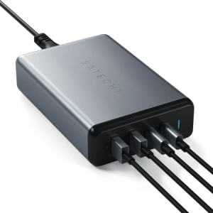 Hurtownia GSM - Ładowarka sieciowa Satechi Desktop 108W Pro 2x USB-C PD 90W/18W, 2X USB-A total 12W - STH68 - {ean13} - Hurt