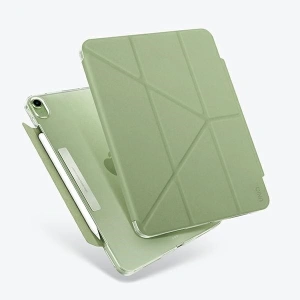 [OUTLET] UNIQ Camden Apple iPad Air 10.9 2020/2022 (4 i 5 gen) / iPad Air 11 2024 (6 gen) sage green Antimicrobial