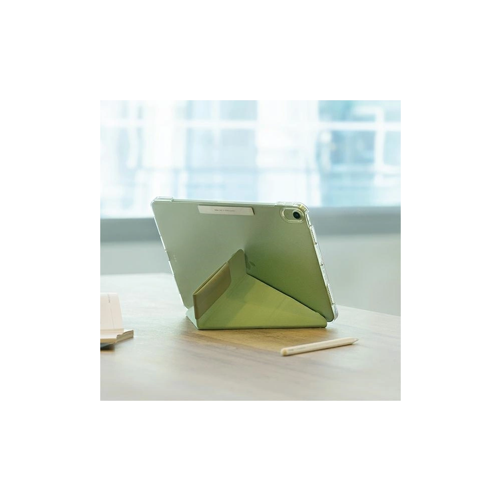 Hurtownia GSM - [OUTLET] UNIQ Camden tok Apple iPad Air 10.9 2020/2022 (4. és 5. generáció) / iPad Air 11 2024 (6. generáció) zöld/sage green Antimikrobiális - OT-529 - {ean13} - Hurt