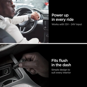 Hurtownia GSM - Auto nabíječka Spigen SteadiBoost F31QC 2-portová nabíječka do auta PD 27W QC 3.0 černá - SPN2893 - {ean13} - Hurt