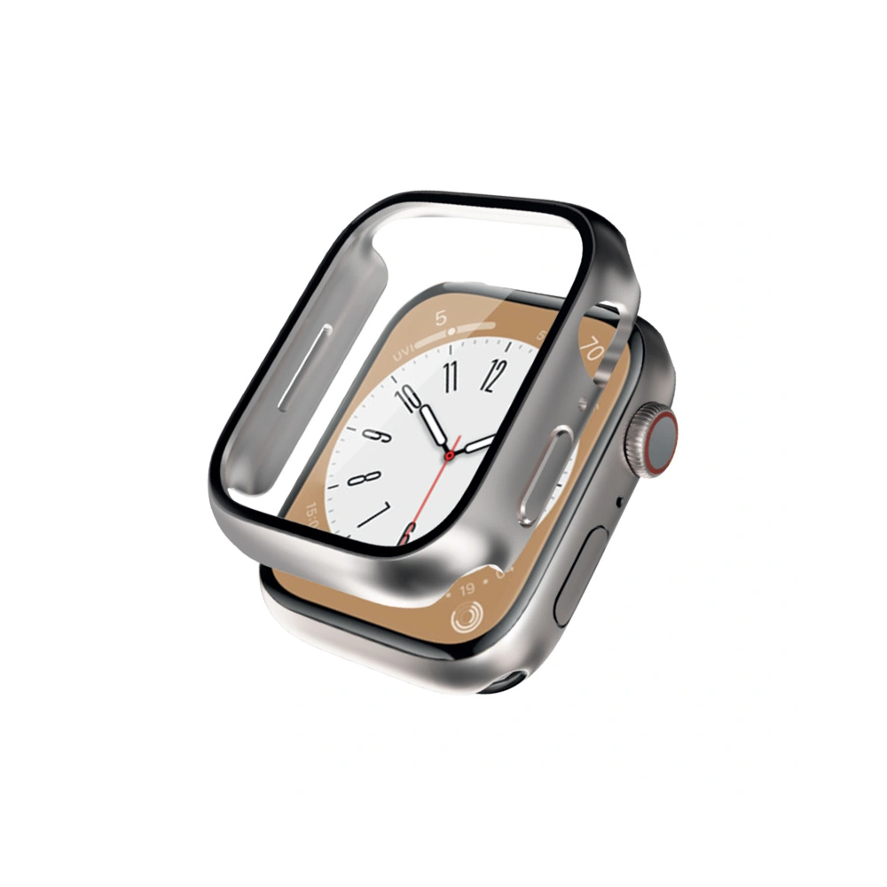 Hurtownia GSM - Etui + sticlă Crong Carcasă hibridă pentru ceas Apple Watch 4/5/6/7/SE/8/9 40/41MM (Starlight) - CRG611 - {ean13} - Hurt