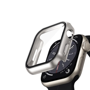 Hurtownia GSM - Etui + sticlă Crong Carcasă hibridă pentru ceas Apple Watch 4/5/6/7/SE/8/9 40/41mm (Starlight) - CRG613 - {ean13} - Hurt