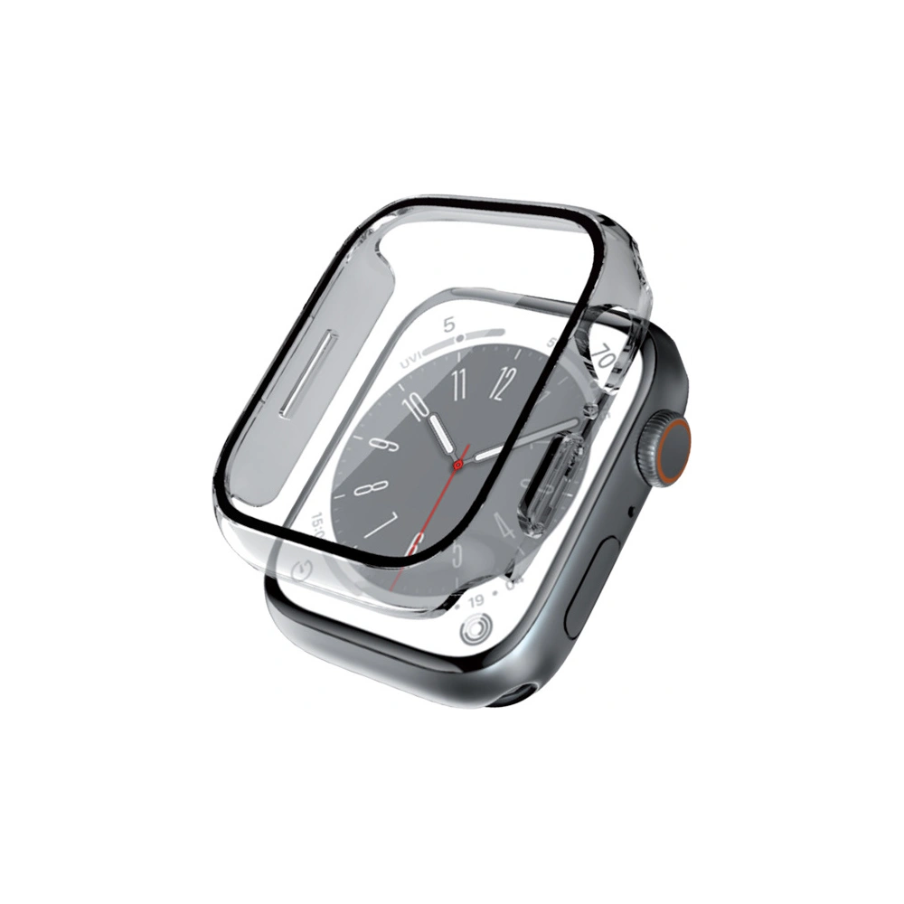 Hurtownia GSM - Etui + szkło Crong Hybrid Watch Case Apple Watch 4/5/6/7/8/9/SE 44/45mm (Clear) - CRG617 - {ean13} - Hurt