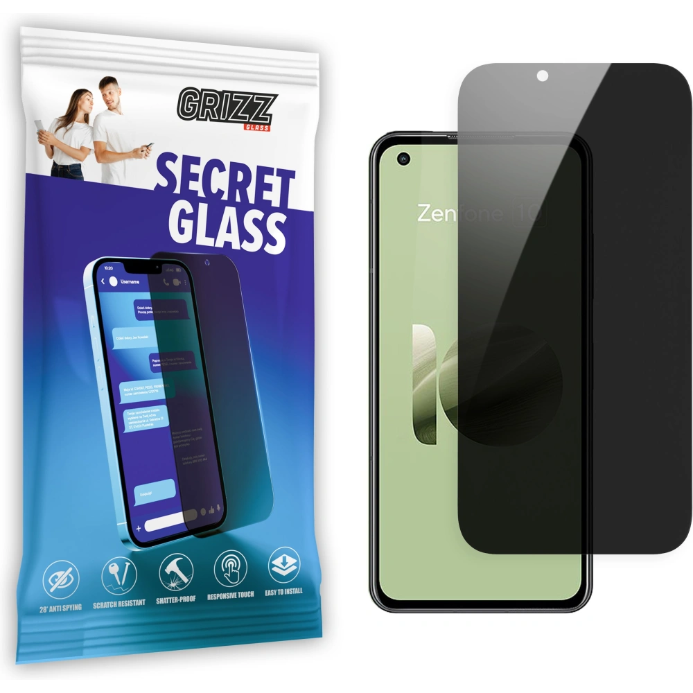 Hurtownia GSM - Privatisierendes Glas GrizzGlass SecretGlass für Asus ZenFone 10 - GRZ5291 - {ean13} - Hurt
