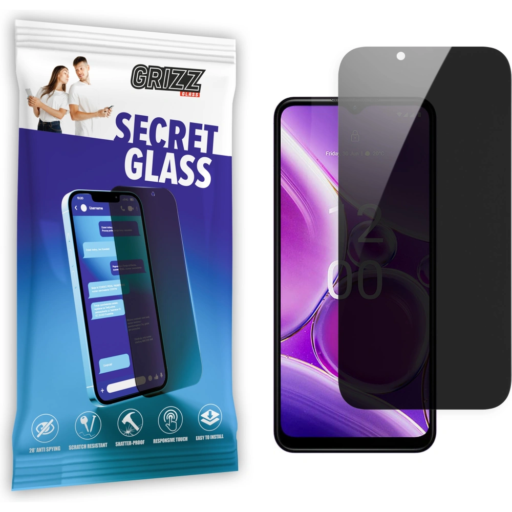 Hurtownia GSM - Privatizáló üveg GrizzGlass SecretGlass Nokia G42-hez - GRZ5294 - {ean13} - Hurt