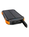 Hurtownia GSM - Solar powerbank Choetech B658 2xUSB-A 10000mAh Qi 5W (černá-oranžová) - CHT187 - {ean13} - Hurt