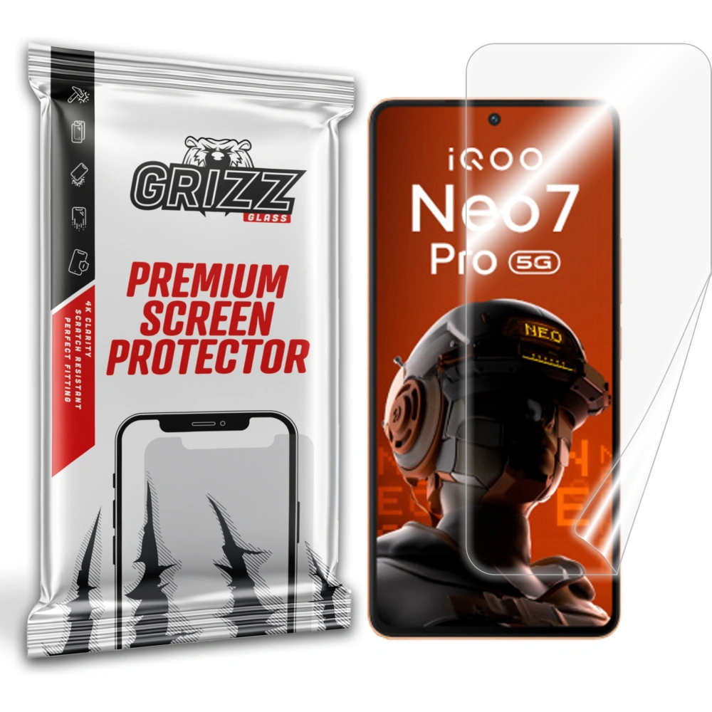 Wholesale GrizzGlass CeramicFilm vivo iQOO Neo 7 Pro - GRZ5323 - {ean13} - Hurt