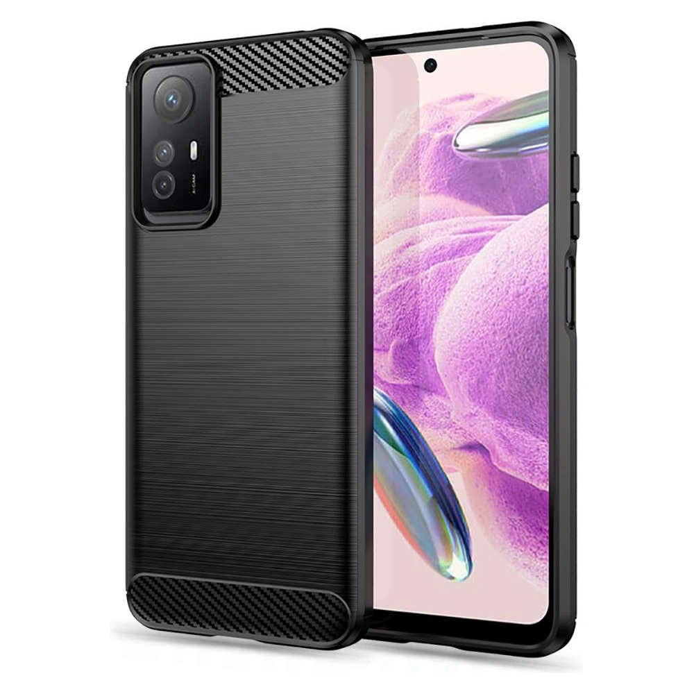 Hurtownia GSM - Etui Tech-Protect TPUCarbon Xiaomi Redmi Note 12s Fekete - THP2110 - {ean13} - Hurt