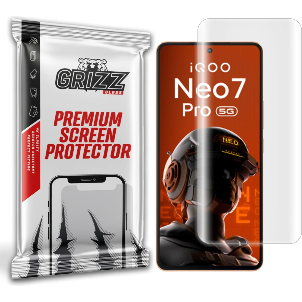 Hurtownia GSM - Fólia hidrogel GrizzGlass Hydrofilm a vivo iQOO Neo 7 Pro-hoz - GRZ5353 - {ean13} - Hurt