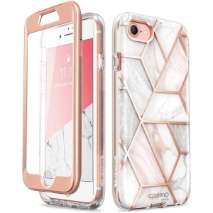Etui Supcase Cosmo Apple iPhone SE 2022/SE 2020/8/7 Marmură