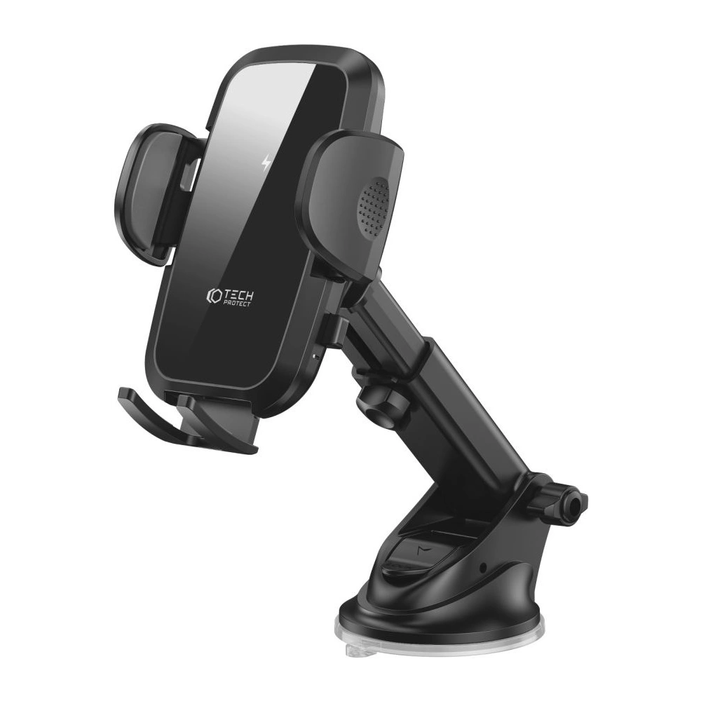 Hurtownia GSM - Uchwyt samochodowy z ładowarką bezprzewodową Tech-Protect CM15W-V1 Car Mount Wireless Charger 15W Black - THP2114 - {ean13} - Hurt