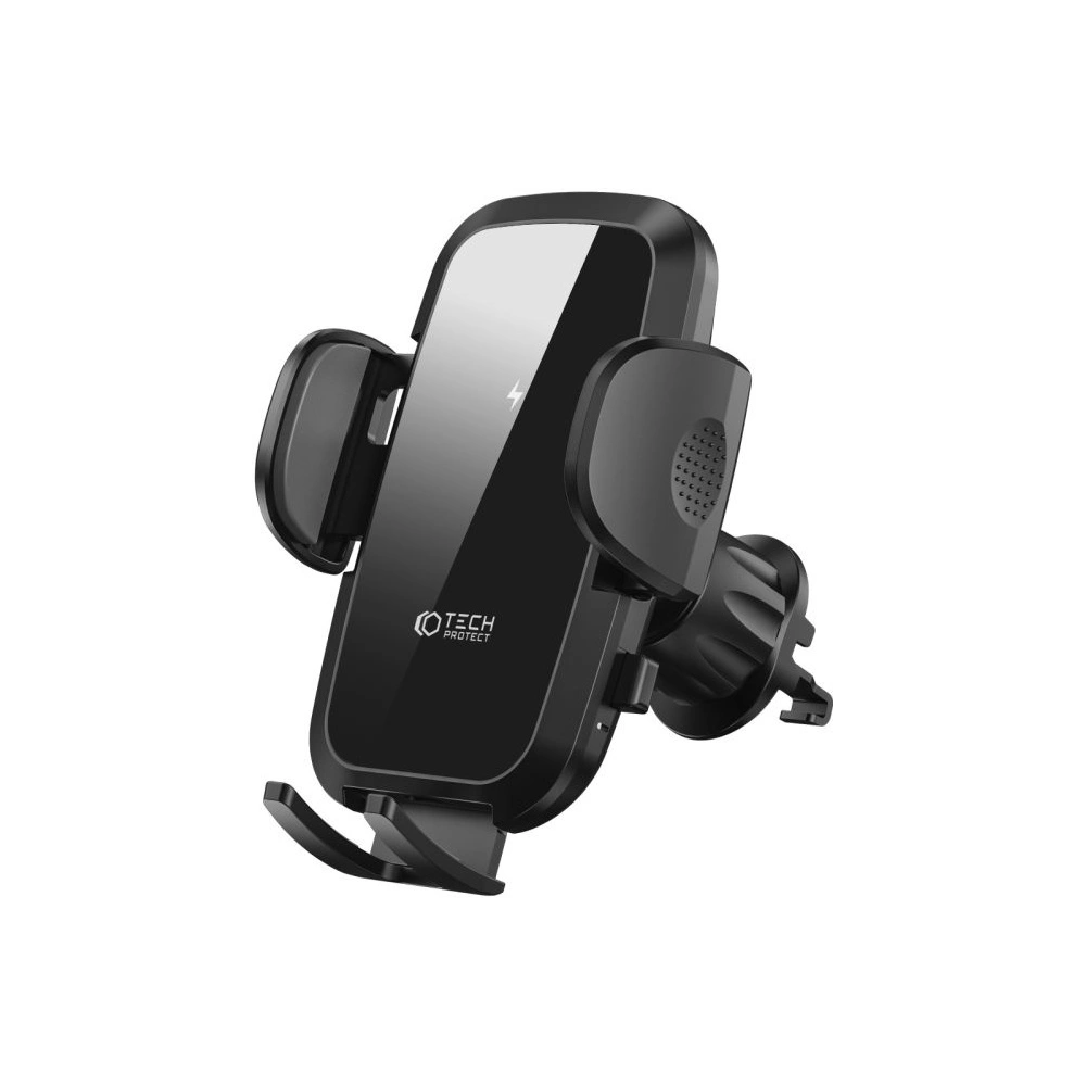 Hurtownia GSM - Uchwyt samochodowy z ładowarką bezprzewodową Tech-Protect CM15W-V1 Car Mount Wireless Charger 15W Black - THP2114 - {ean13} - Hurt
