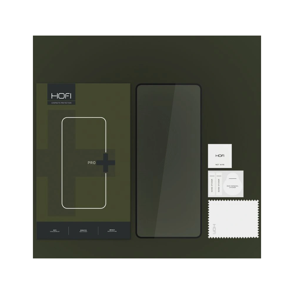 Hurtownia GSM - Gehärtetes Glas Hofi Glass Pro+ Xiaomi Redmi 12 Schwarz - HOFI391 - {ean13} - Hurt