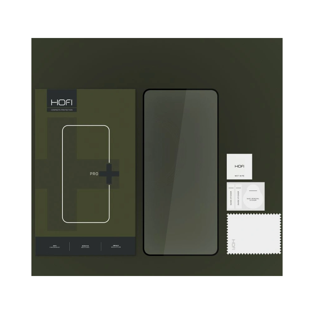 Hurtownia GSM - Gehärtetes Glas Hofi Glass Pro+ Xiaomi POCO F5 Schwarz - HOFI392 - {ean13} - Hurt