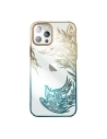 Hurtownia GSM - Etui Kingxbar Phoenix Swarovski Apple iPhone 14 Plus / 15 Plus arany-kék - KGX664 - {ean13} - Hurt