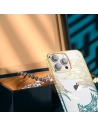 Hurtownia GSM - Etui Kingxbar Phoenix Full Swarovski Apple iPhone 14 Plus / 15 Plus arany-kék - KGX666 - {ean13} - Hurt