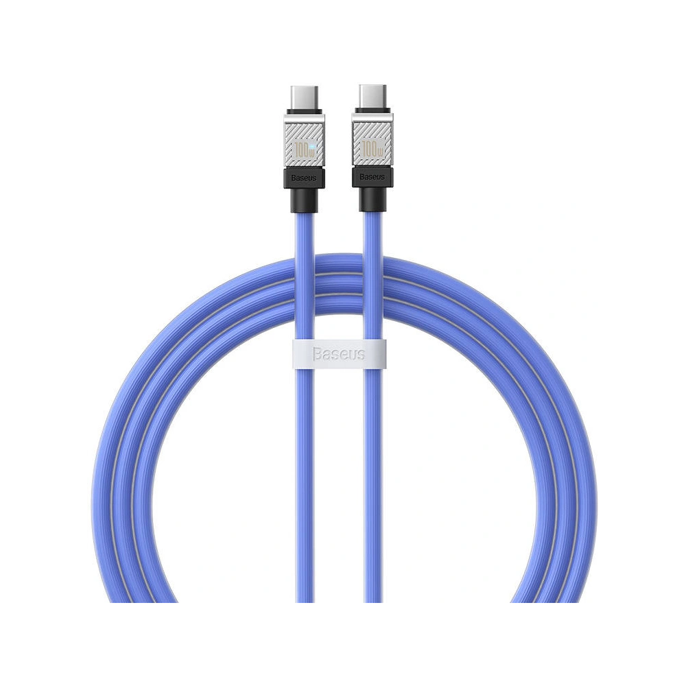 Hurtownia GSM - Kábel Baseus CoolPlay USB-C/USB-C 100W 1m (kék) - BSU4393 - {ean13} - Hurt