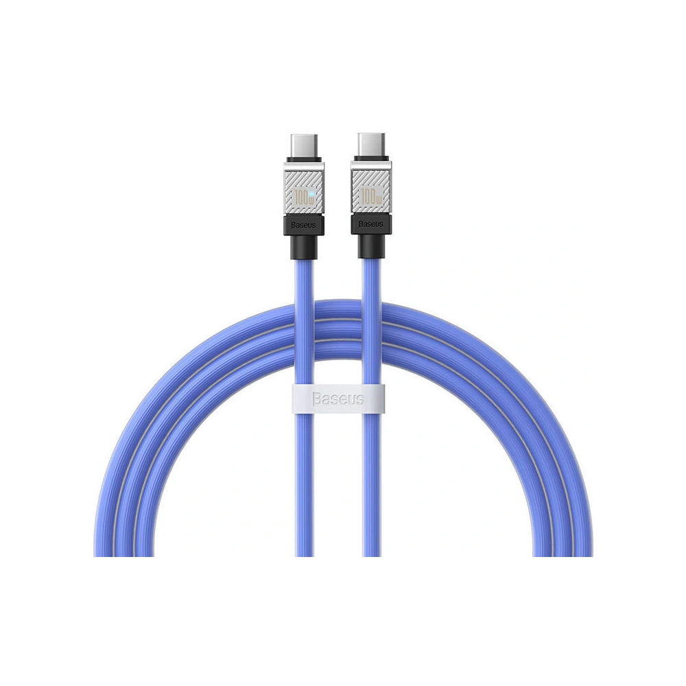 Hurtownia GSM - Kábel Baseus CoolPlay USB-C/USB-C 100W 1m (kék) - BSU4393 - {ean13} - Hurt